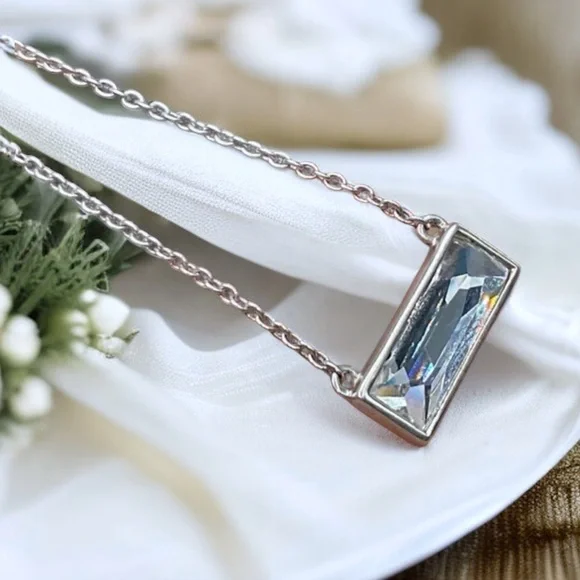 🌺Silpada Sterling & Glass Necklace - Picture 4 of 8